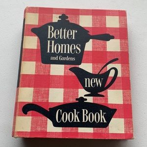 Vintage Better Homes and Gardens New Cook Book 1953, First Edition/ 8th Printing